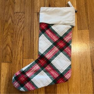 Ralph Lauren Festive Plaid Stocking
